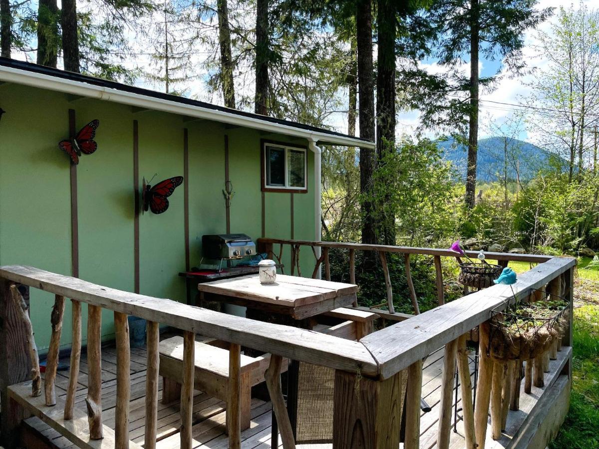 Mt Rainier Little Green Cabin On Big Creek! Ashford Ngoại thất bức ảnh
