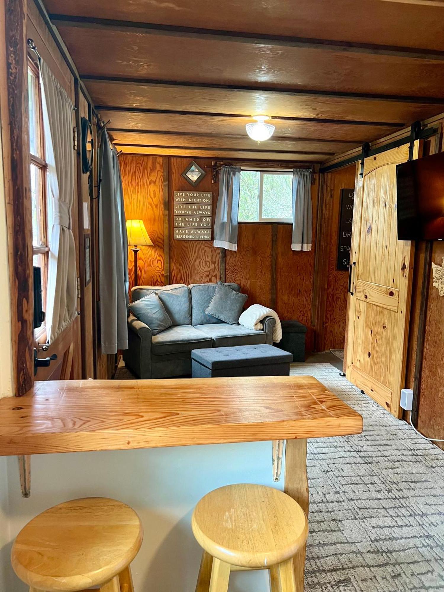 Mt Rainier Little Green Cabin On Big Creek! Ashford Ngoại thất bức ảnh